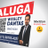 1 Placa Imobiliária em PS/PVC 2mm