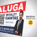 50 Placas Imobiliária em PS/PVC 1mm